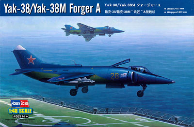 1/48 エアクラフト シリーズ Yak-38/Yak-38M フォージャーA