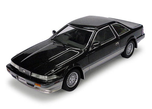 レジンモデルカー 1/43 ダンディーブラックトーニング トヨタ ソアラ 2.0GT-ツインターボ(1988)[ハイストーリー]《在庫切れ》