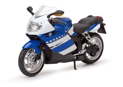 1/12 完成品バイク BMW K1200S(ブルー)[スカイネット]《在庫切れ》