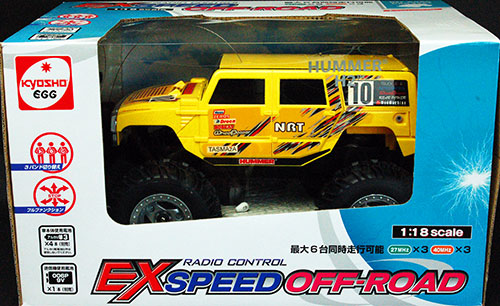 京商エッグ ラジコンカー 1/18 Exspeed Off-Road ハマーH2-amiami.jp-あみあみオンライン本店-