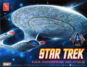 スタートレック 1/2500 NCC-1701-D エンタープライズ プラモデル（再販）[AMT]《在庫切れ》