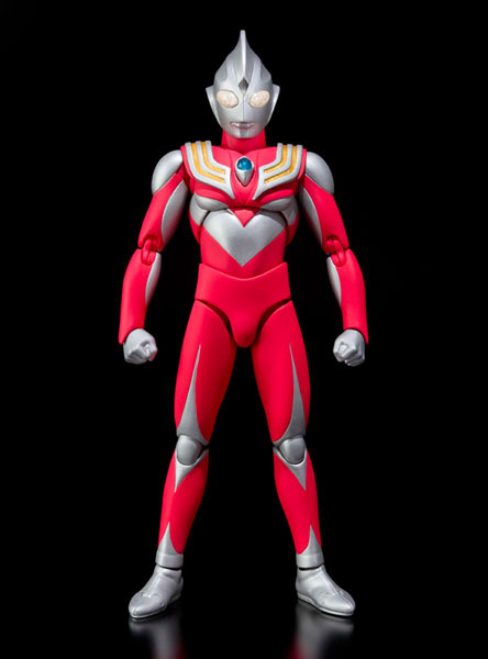 【中古】ULTRA-ACT ウルトラマンティガ パワータイプ アクションフィギュア[バンダイ]