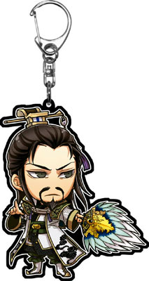 【未開封】真・三國無双6　みにきゃらアクリルキーホルダー　諸葛亮 真・三國無双6 ミニキャラキーホルダー 諸葛亮[コーエーテクモゲームス