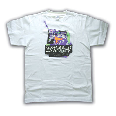 EVANGELION with TOKYO STREET 36×XLARGE 初号機Tシャツ/ホワイト-S