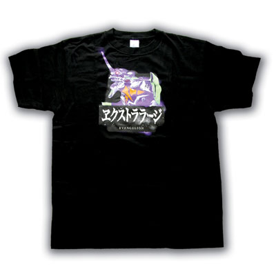 EVANGELION with TOKYO STREET 36×XLARGE 初号機Tシャツ/ブラック-M