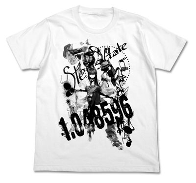 Steins；Gate(シュタインズゲート) コラージュＴシャツ/ホワイト-S[コスパ]