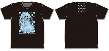 rewrite 静流 シャツ Lサイズ Rewrite(リライト) Tシャツ F:此花ルチア[トイズ・プランニング]《在庫