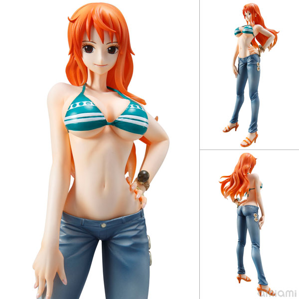 中古】(本体B/箱B)エクセレントモデル Portrait.Of.Pirates ワンピース“Sailing Again”ナミ 1/8  完成品フィギュア[メガハウス]《発売済・在庫品》