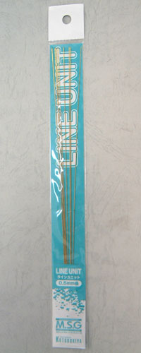 M.S.G モデリングサポートグッズ ラインユニット ML01 0.5mm （8本入）（再販）[コトブキヤ]《在庫切れ》