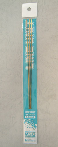 M.S.G モデリングサポートグッズ ラインユニット ML03 1.5mm （3本入）（再販）[コトブキヤ]《取り寄せ※暫定》