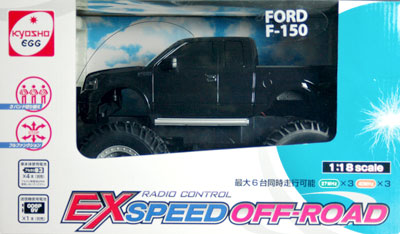 京商EGG EXSPEED OFFROAD 1/18ラジコン フォードF150