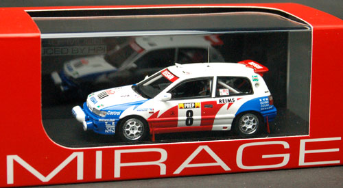 MIRAGE レジンモデル 1/43 ニッサン パルサー GTI-R(＃8) 1992 