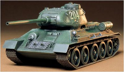 1/35 ミリタリーミニチュアシリーズ No.138 ソビエト T34/85 中