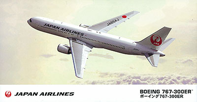 1/200 日本航空 ボーイング 767-300ER プラモデル[ハセガワ]