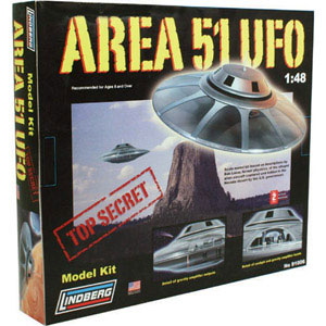 リンドバーグ プラモデル エリア51 UFO[プラッツ]《在庫切れ》