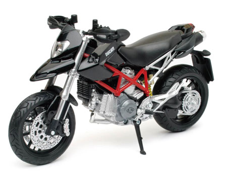 1/12 完成品バイク ドゥカティ HyperMotard(ブラック)[スカイネット]《在庫切れ》