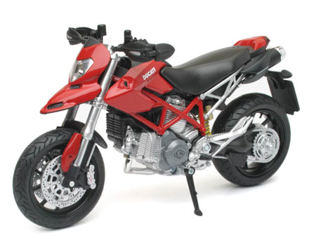 【中古】1/12 完成品バイク ドゥカティ HyperMotard(レッド)[スカイネット]