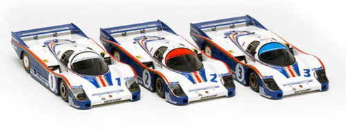 絶版品　MINICHAMPS ポルシェ956 3台セット 1982年ルマン 絶版品 MINICHAMPS ポルシェ956 3台セット 1982年ルマン