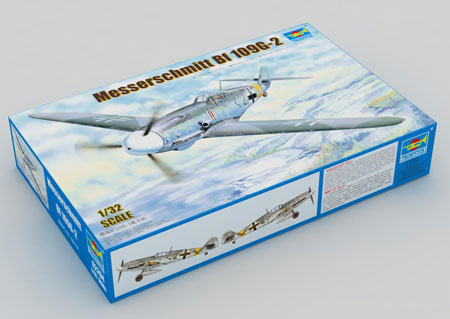 トランペッター 1/32 見惚れる ドイツ軍 メッサーシュミット Bf109F-4  