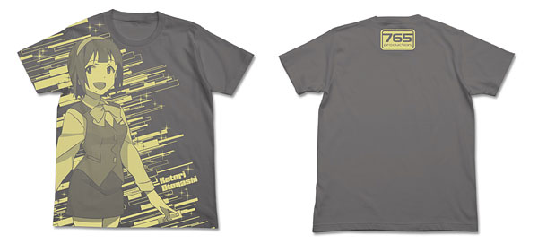 THE IDOLM＠STER(アイドルマスター) アニメ 音無小鳥 オールプリントＴシャツ/ミディアムグレー-XL（再販）[コスパ]《在庫切れ》