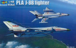 1/48 中国空軍 J-8B fighter プラモデル[トランペッターモデル]《在庫