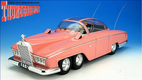 AMIE 1/18 サンダーバード レディ・ペネロープ号 FAB 1 AMIE 1/18 サンダーバード レディ・ペネロープ号 FAB 1