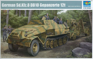 1/35 ドイツ軍 Sdkfz.8/DB10 12t 装甲兵員輸送車 プラモデル（再販