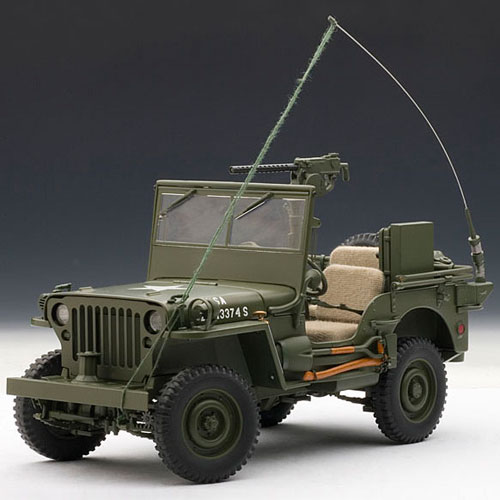 ダイキャスト・モデルカー シグネチャーシリーズ 1/18 ジープ