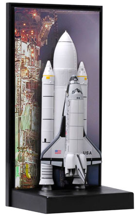 感謝の声続々！ 塗装済完成品 ブースター “コロンビア” スペースシャトル 1/400 航空機・ヘリコプター