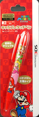 3DS用 キャラプレタッチペン【マリオR】[テンヨー]《在庫切れ》