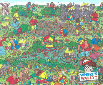 WHERE'S WALLY？(ウォーリーをさがせ！) マウスパッド（巨人）[ユウ 