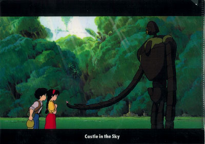 A5クリアファイル 名場面シリーズ 天空の城ラピュタ 花を[ムービック]《在庫切れ》