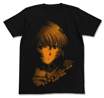 ヱヴァンゲリヲン新劇場版 綾波グラフィックＴシャツ/ブラック-S(新世紀エヴァンゲリオン)[コスパ]