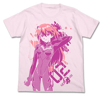 ヱヴァンゲリヲン新劇場版 アスカグラフィックＴシャツ/ライトピンク-XL(新世紀エヴァンゲリオン)[コスパ]