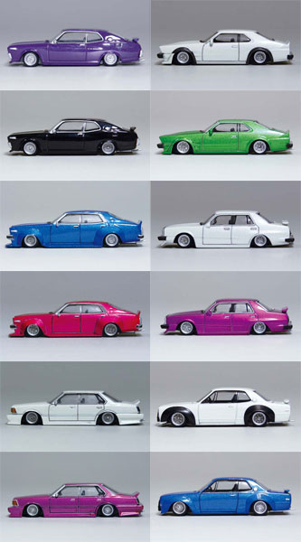 1/64 ダイキャストミニカー グラチャンコレクション Part.6　BOX[アオシマ]《在庫切れ》