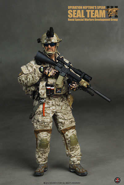 アクションフィギュア 1/6 アメリカ海軍 特殊戦開発グループ