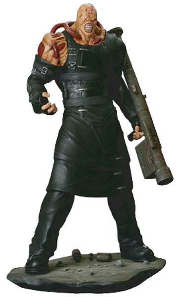 バイオハザード Resident Evil 1 4スケールスタチュー ネメシス 追跡者 単品 Hollywood Collectibles Group 在庫切れ