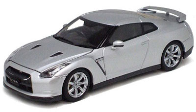京商1/43 ニッサン GT-R R35 ボンネット・トランク開閉モデル 京商1/43