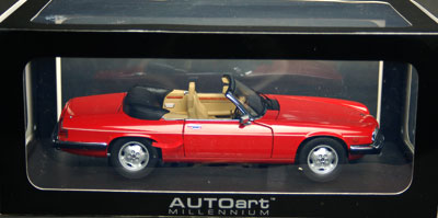 ダイキャスト・モデルカー 1/18 ジャガー XJ-S カブリオレ （レッド）[オートアート]《在庫切れ》