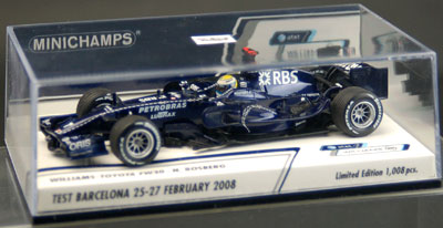 PMA 1/43 ウィリアムズ トヨタ FW30 ＃7 バルセロナテスト2008[PMA