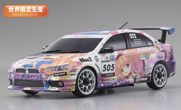 京商ミニッツオートスケールアリスモータース ランサー EVO X MZP409A-