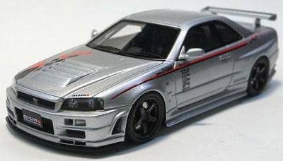 MIRAGE レジンモデル 1/43 Nismo R34 GT-R Z-tune Proto Ver.2000[hpi