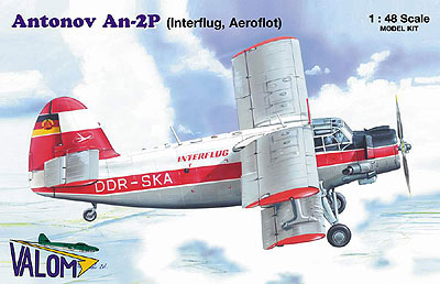 1/48 アントノフAn-2Pコルト複葉輸送機アエロフロート プラモデル[バロムモデル]《在庫切れ》
