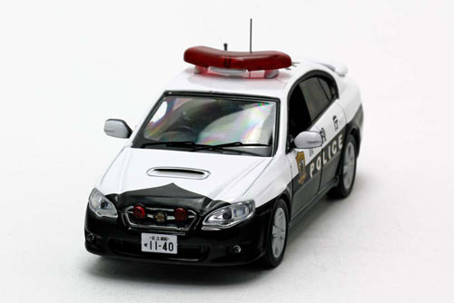 レイズ 1/43 スバル レガシィ B4 2.0GT 2007 警視庁高速道路交通警察隊