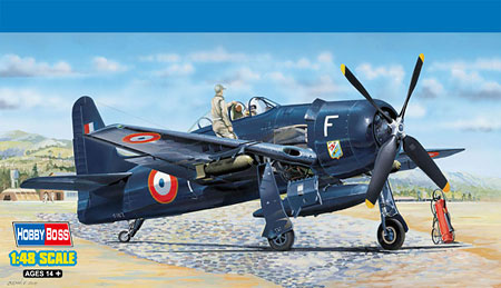 1/48 エアクラフト シリーズ F8F-1B ベアキャット プラモデル[ホビーボス]《在庫切れ》