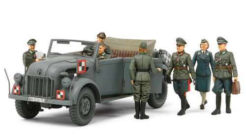 スケール限定シリーズ 1/35 ドイツ大型指揮官車 コマンドワーゲン 司令