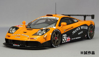 MIRAGE ダイキャストモデルカー 1/43 マクラーレンF1 GTR 1996 ル