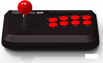 PS3用 ファイティングスティックmini3【ブラック】[ホリ]《在庫