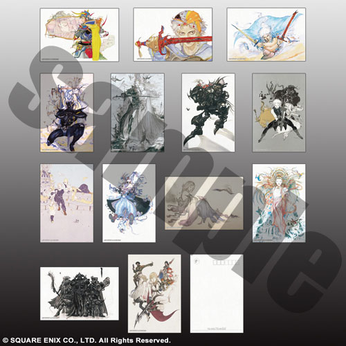 ファイナルファンタジー 25周年記念ポストカードセット[スクウェア