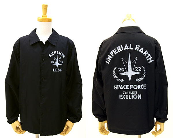 トップをねらえ！ 第七艦隊ヱクセリヲン ウインドブレーカー蓄光バージョン/ブラック-XL[コスパ]《在庫切れ》